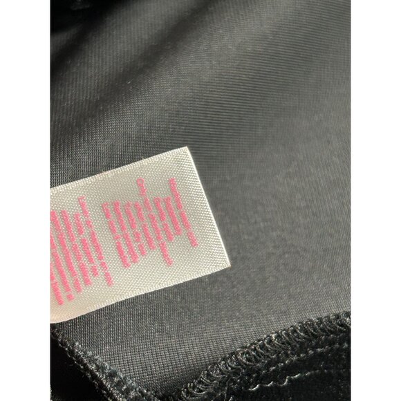 Oscar De La Renta Pink Label Black Womens Velvet Tunic Top Small Satin Trim New - Picture 4 of 7